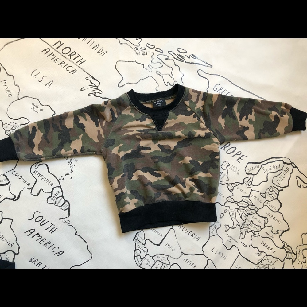 Camo Pullover